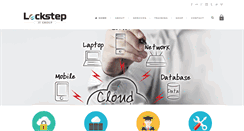 Desktop Screenshot of lockstepit.com